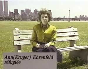 Ann Kruger Ehrenfeld, fille du rabbin Haïm Kruger témoigne dans le film documentaire " Le consul proscrit ".