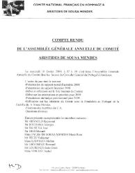 Rapport d'activité 2008