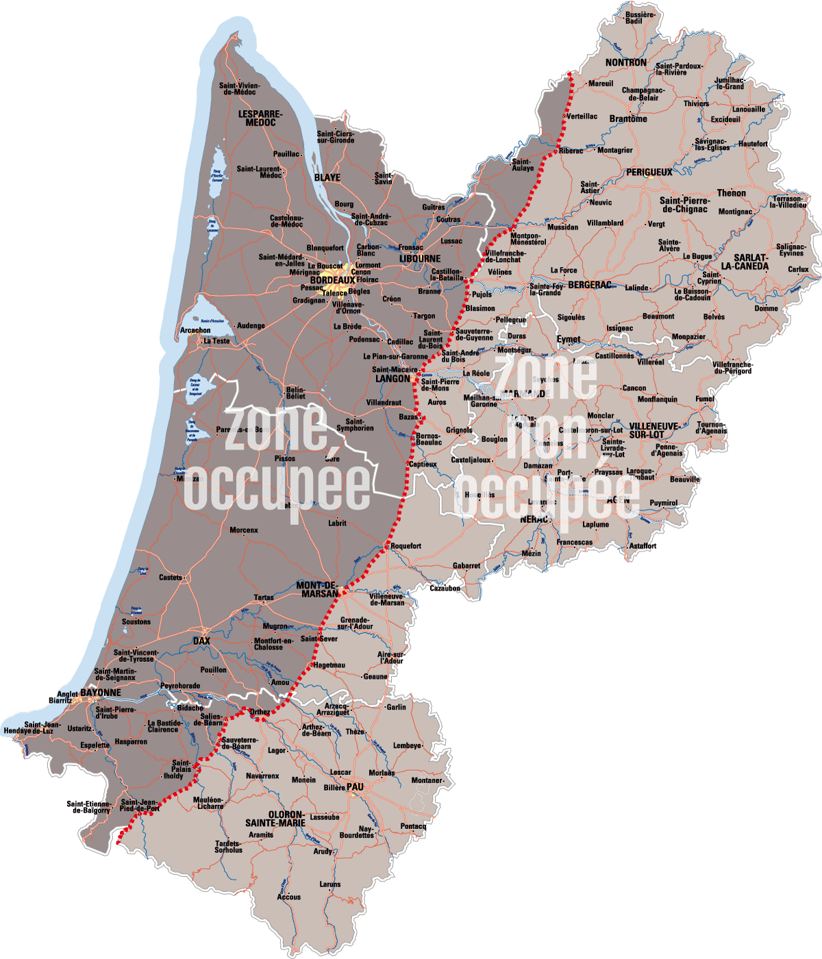 L'Europe en juin 1940